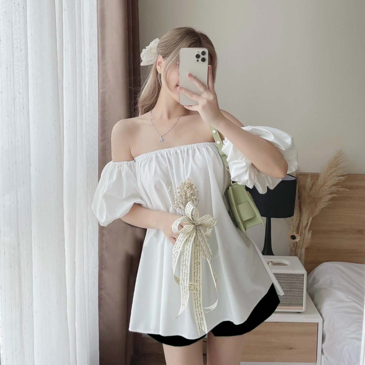 Sét áo trễ vai bigsize 50 đến 90kg (M/L/XL.XXL) (sét thiết kế bigsize kim ngân)