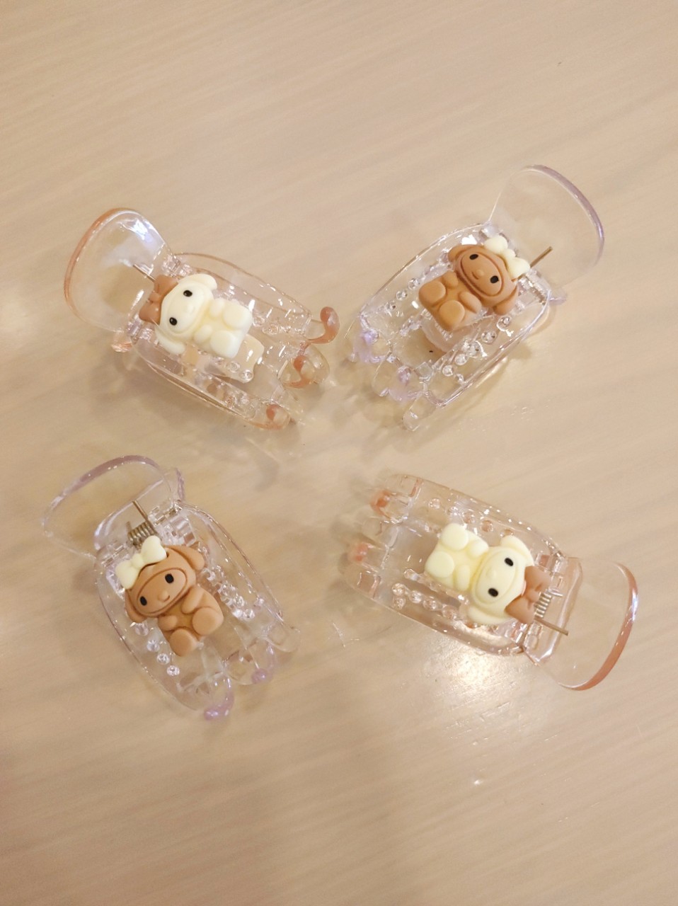 Kẹp càng cua hình gấu cute