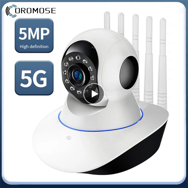 coromose Hd 5MP Wireless IP Camera CCTV 2.4G Wifi Camcorder Security