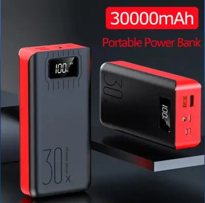 30000 mah External Battery Power Bank Portable Charger