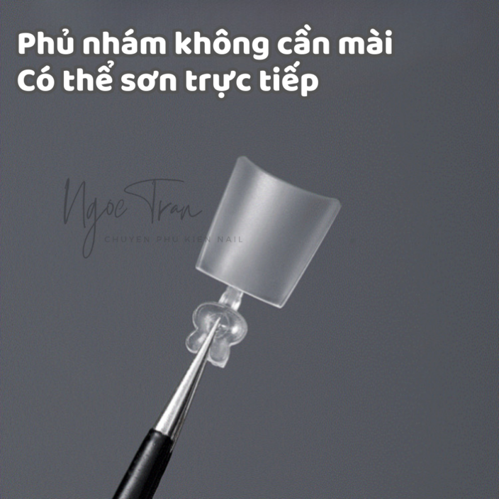 Hộp Móng Nối Siêu Mỏng Nhám | Phom Than Nhọn Oval Tròn | Móng Tip 300 Móng