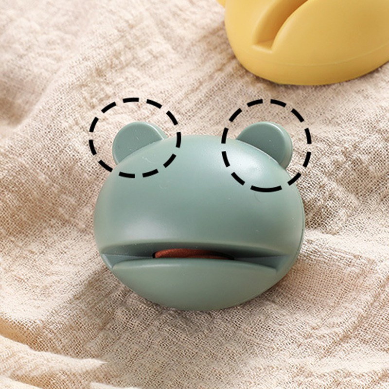 1 Pc Portable Mini Knife Sharpener Non-Slip Cute Cartoon Frog Sharpener Home Kitchen Tools