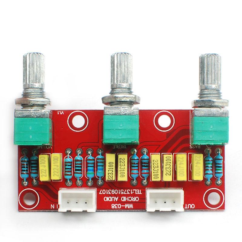HIFI Amplifier Passive Tone Board Bass Treble Volume Control Preamp