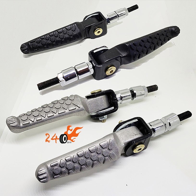CHỐNG ĐỔ KIÊM GÁC CHÂN PHỤ CHO XE MÁY
