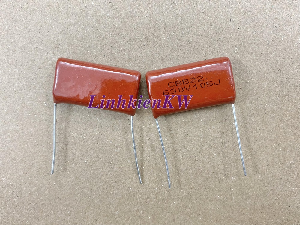 5 cái Tụ CBB22 105J 630V 1UF Mới.