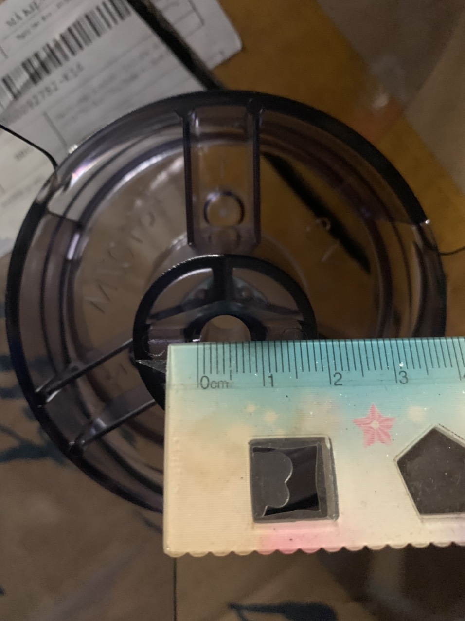 Cánh quạt (màu đen) của Quạt cây (treo) F-400H/F-400K/F-409KH/F-409KS - Cánh quạt Panasonic 1610Z0801ZNC