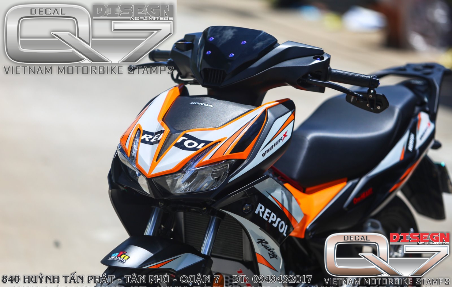 Tem Rời WINNER X - Cam Đen