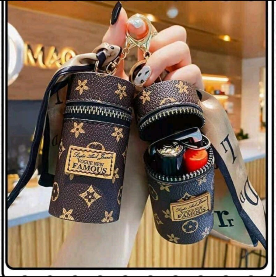 TÚI LL MINI MÓC KHOÁ KÈM KHĂN,💖FREESHIP💖,size 10 cm