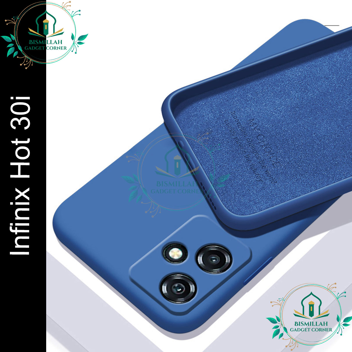 Premium Liquid Silicone Phone case for Infinix Hot 30i Liquid Silicon Mobile Back Case Soft Silicone Phone Cover
