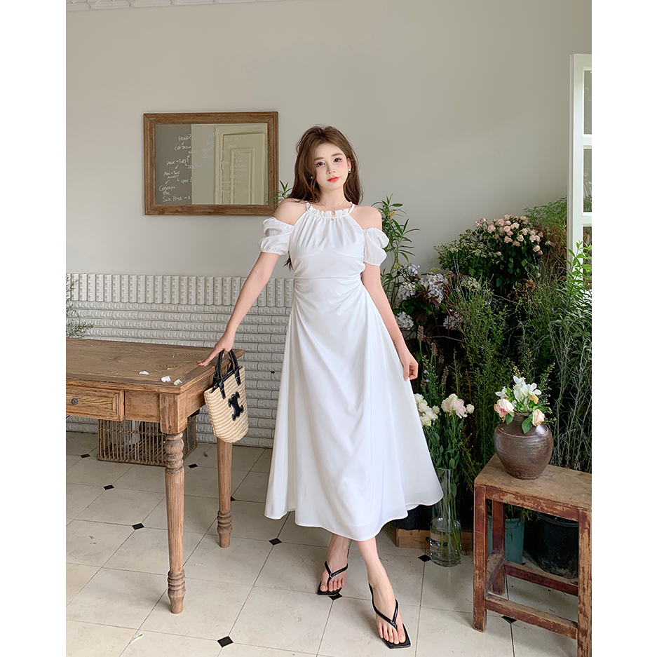 (50-90 KG) ĐẦM YẾM TRỄ VAI, CHẤT LỤA CAO CẤP, MAY 2 LỚP, TRẺ  Trυng, DỄ THƯƠNG
