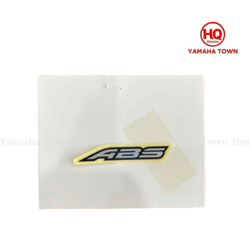 Tem chữ ABS màu bạc - Chính hãng Yamaha