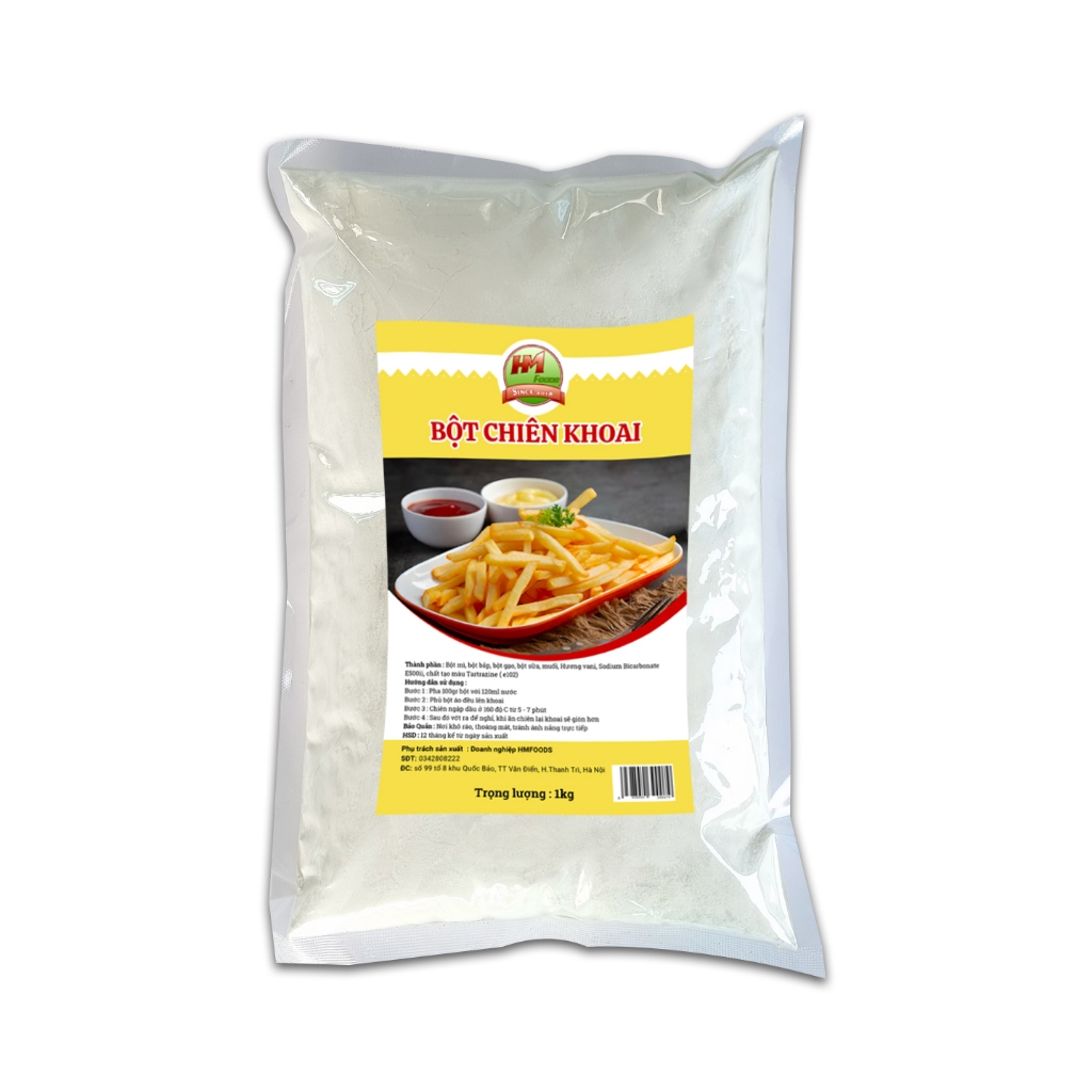 [RẺ VÔ ĐỊCH] Bột Chiên Giòn Khoai hmfoods (1kg)