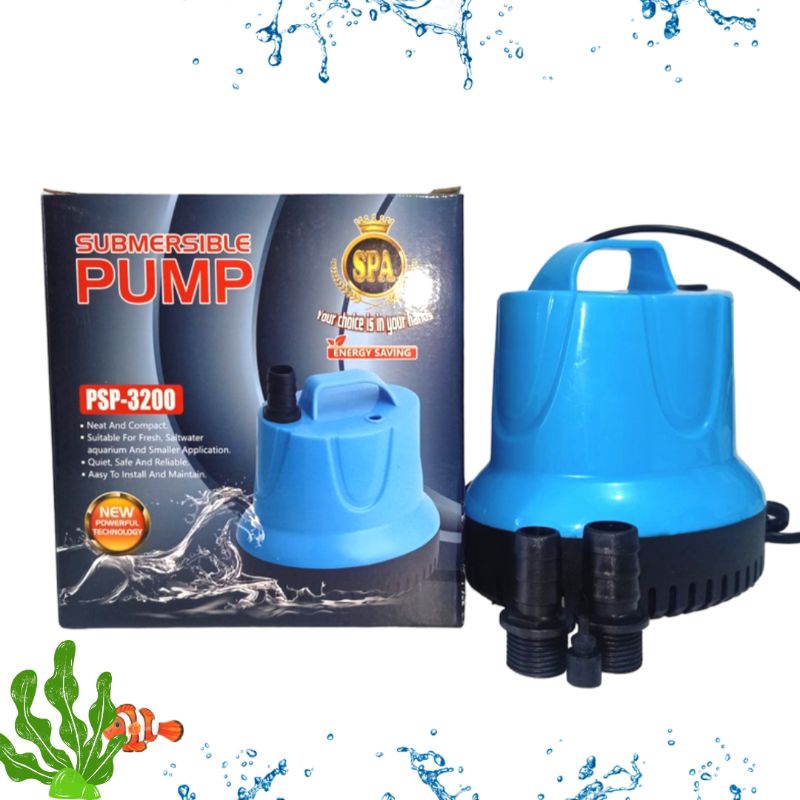 Pompa Kolam Aquarium Submersible Pump SPA PSP 3200