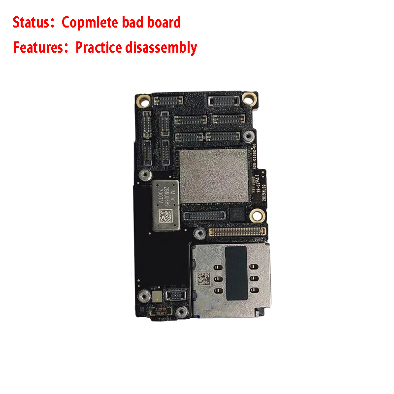 Bornilshop 【Bestseller】 Damaged Board With NAND For X XR XS 11 12 Pro 13 Practice Manual Bad Motherboard Disassembly Technical Skill Train