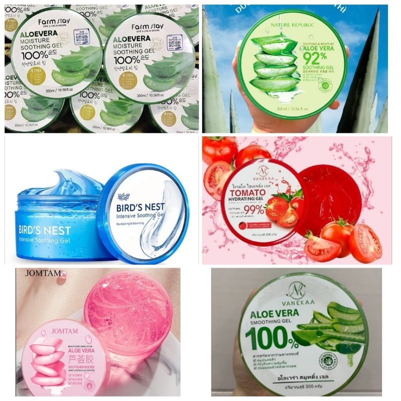 Gel nha đam dưỡng da tinh chất yến thái lan 300g