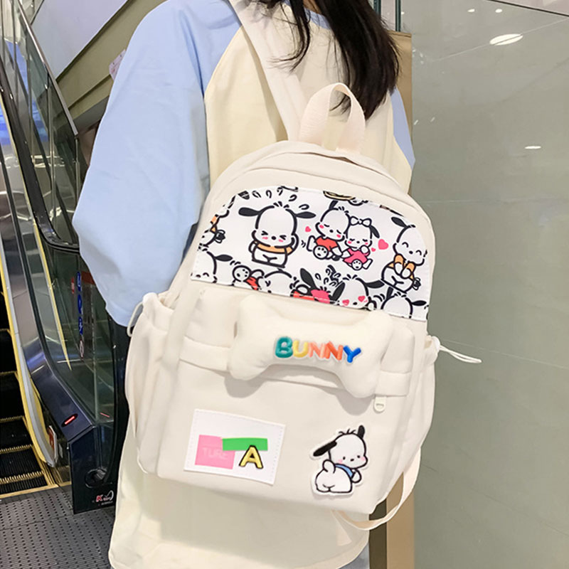 IQANGEL school bag cute pacha dog backpack school backpack