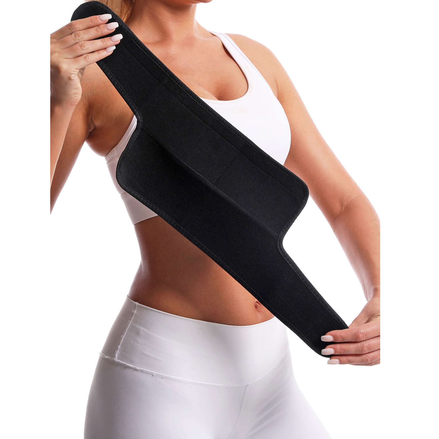 Yuanyan Arm Trimmers for Women, Sauna Arm Sweat Bands Arm Trainer Toner Sleeves for Sports Workout 1 pair. 