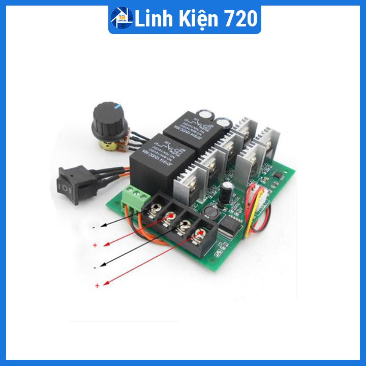 Module điều khiển tốc độ và đảo chiều động cơ 12V 36V 40A 2000W