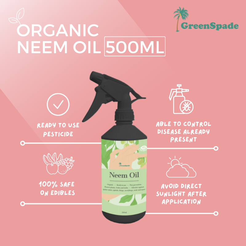 [BUY MORE, SAVE MORE] Organic Pesticides Neem Oil (RTU) 500ML