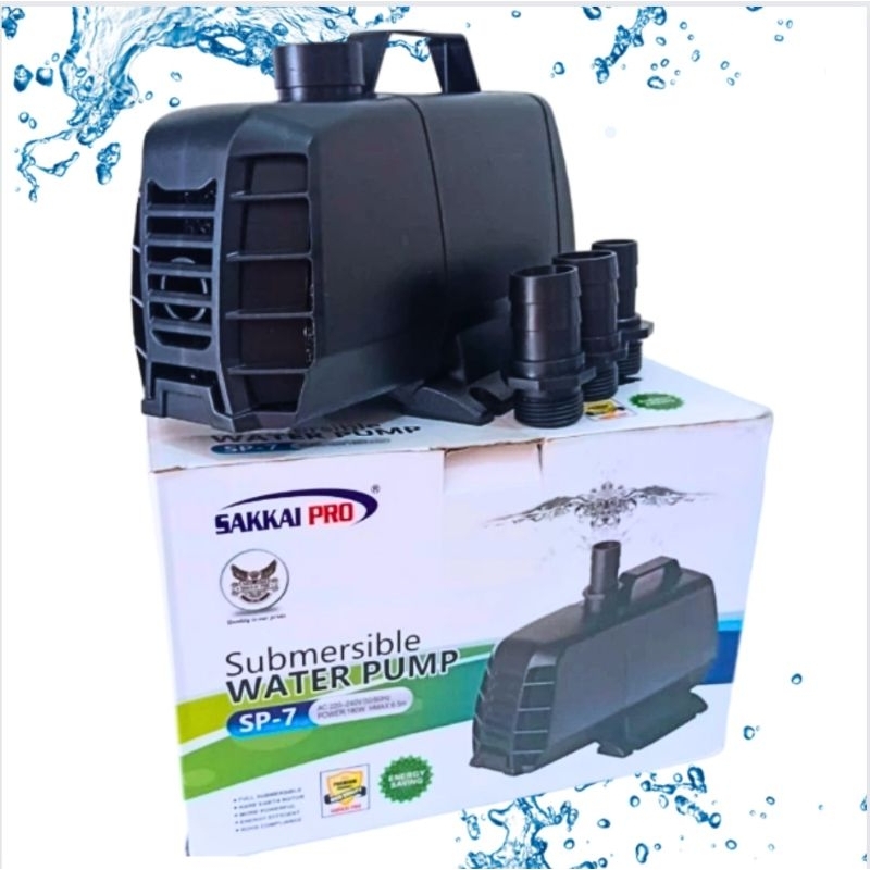 Pompa kolam air mancur energy saving SAKKAI PRO SP 7 Submersible pump