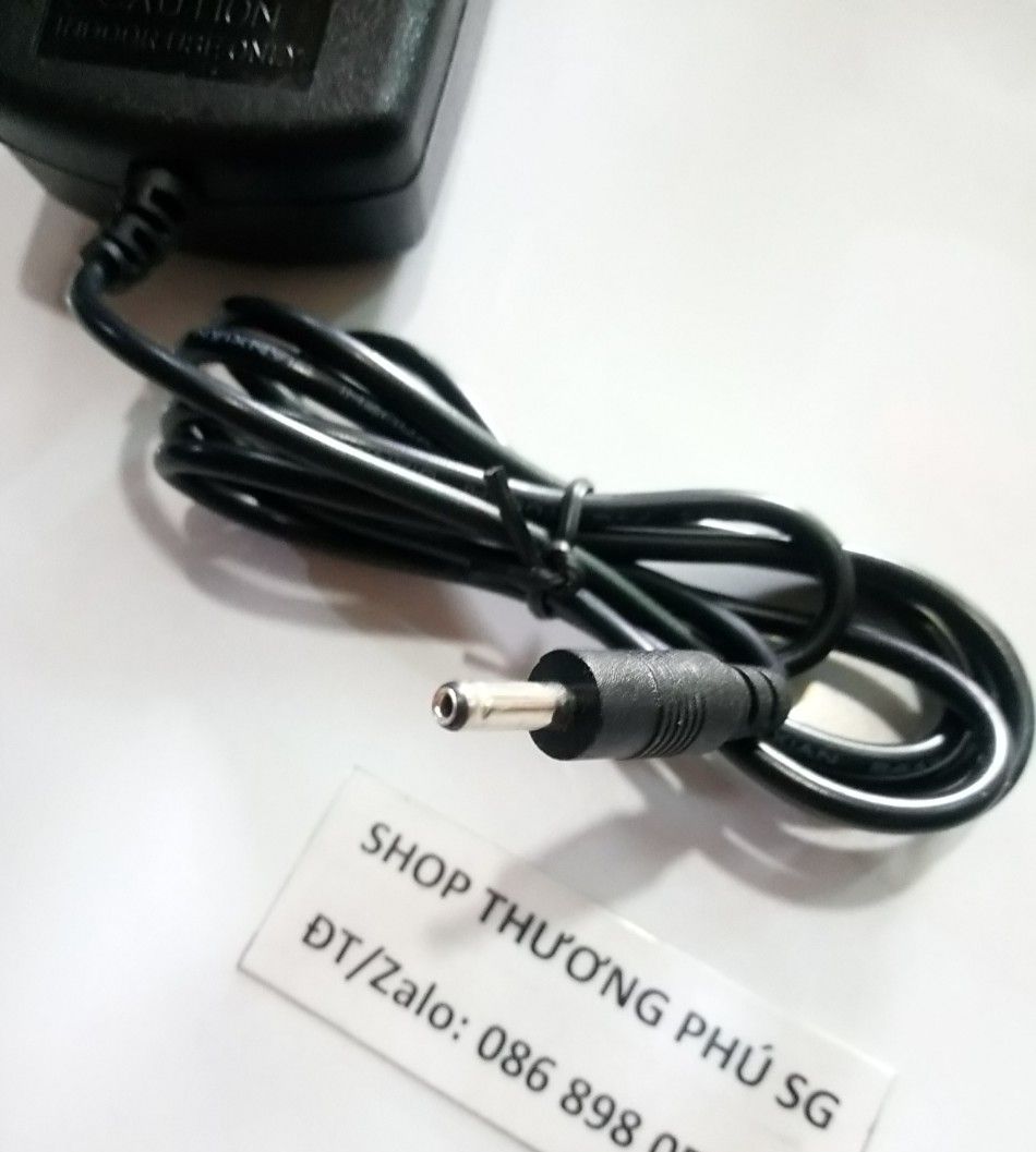 Adapter DC 9V - 2A (Đầu nhỏ - Chuẩn cắm 3.5mm X 1.35mm)