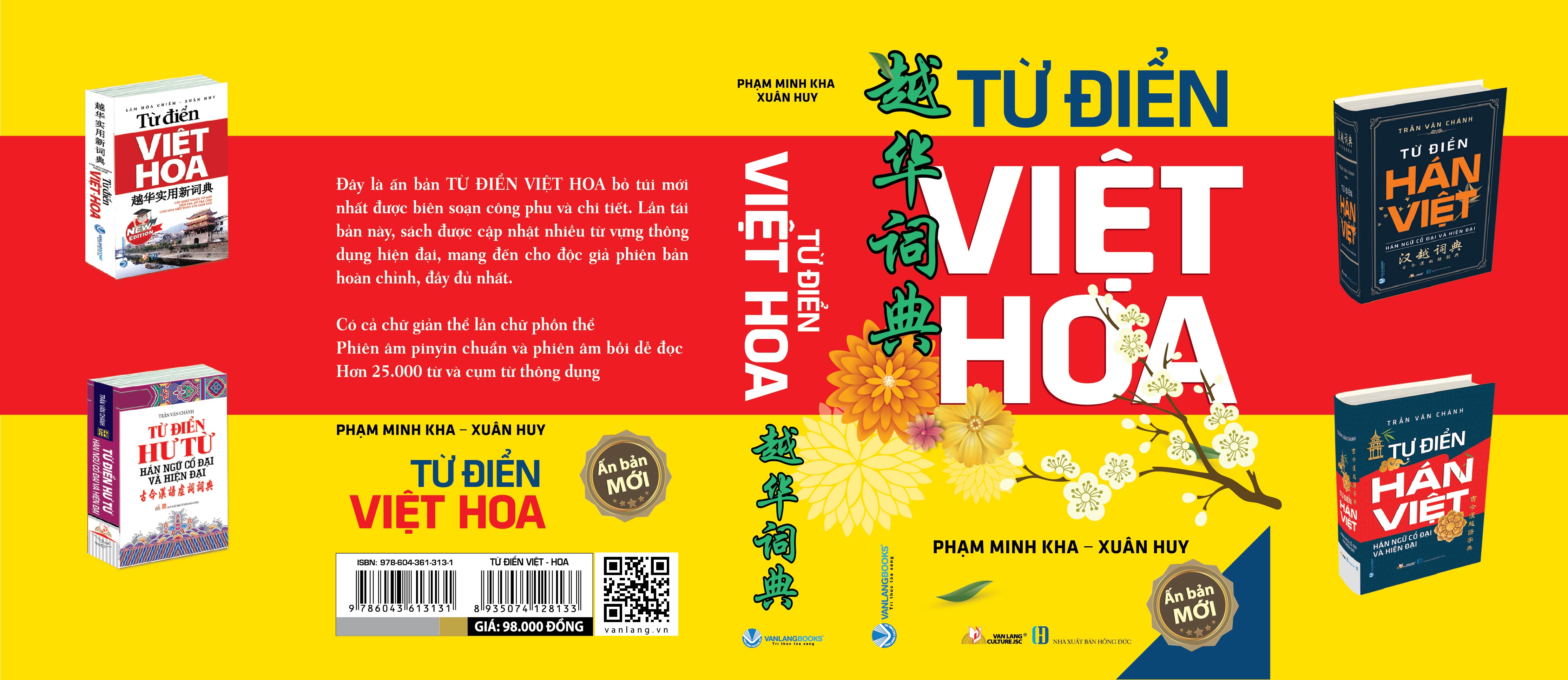 Sách - Từ Điển Việt Hoa-Vanlangbooks
