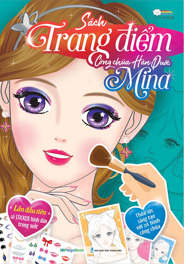 Sách trang điểm - công chúa hàn quốc mina