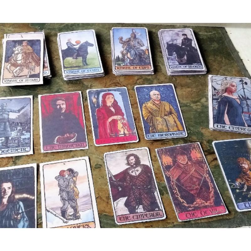 12*7cm GOT Tarot Cards
