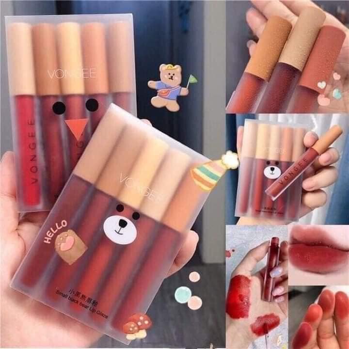 SET SON VONGEE 5 CÂY HÌNH GẤU