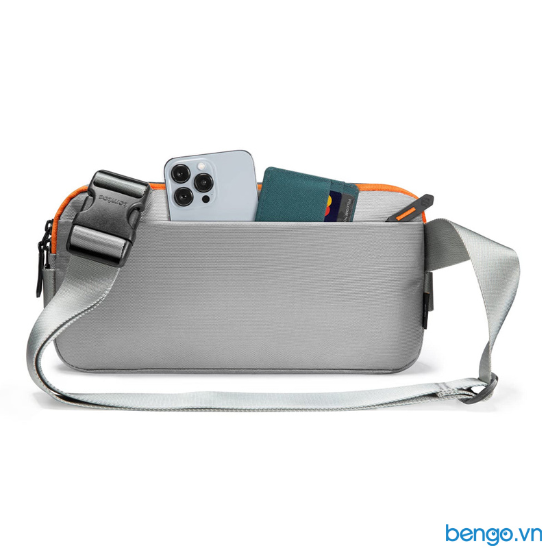 Túi Đeo Chéo TOMTOC (USA) Lightweight Codura Sling Bag Black - H02-A04