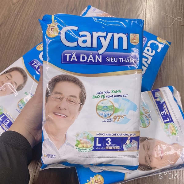 Tã dán Caryn người lớn gói 3m