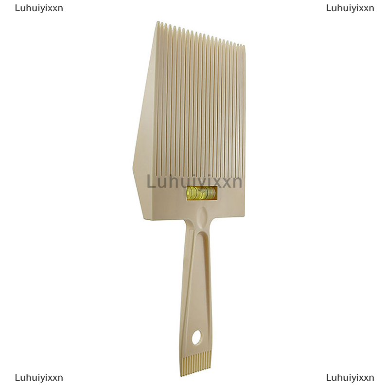 Luhuiyixxn Flat Top hướng dẫn lược cắt tóc Clipper Lược cửa hàng cắt tóc kiểu tóc Công cụ cắt tóc Salon thợ làm tóc cung cấp phụ kiện