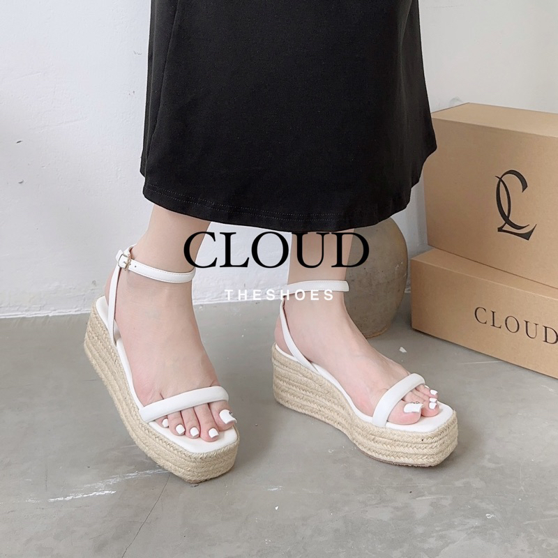 Giày sandal đế xuồng cói