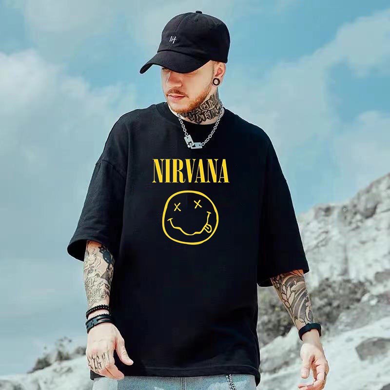 NIRVANA SHIRT GRAPHIC PRINT MEN WOMEN Lazada Lazada PH