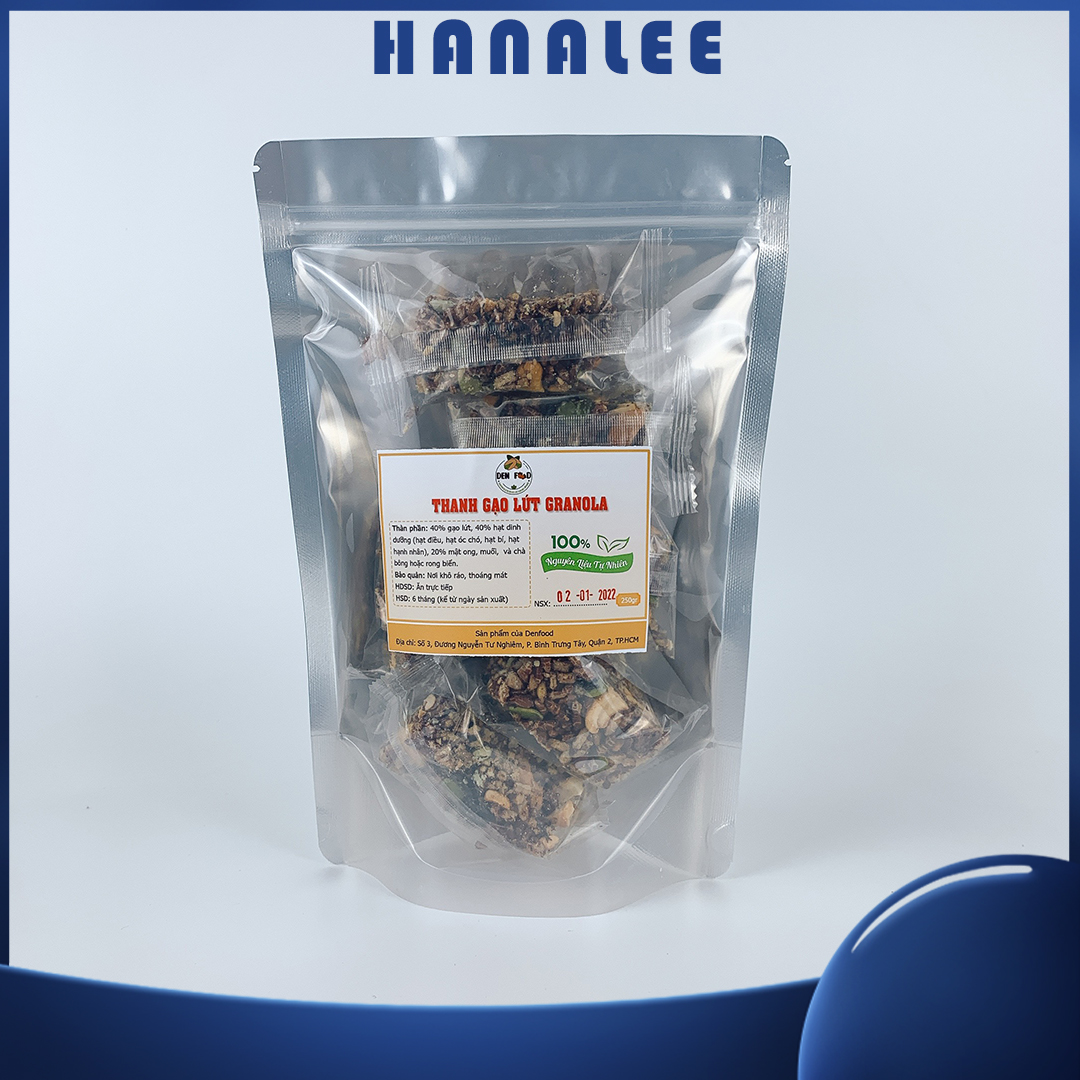 Bịch 250g thanh ngũ cốc gạo lức ăn kiêng