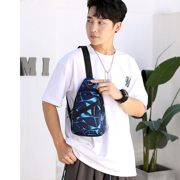 Túi Đeo Chéo Nam Unisex Phong Cách Hàn Quốc