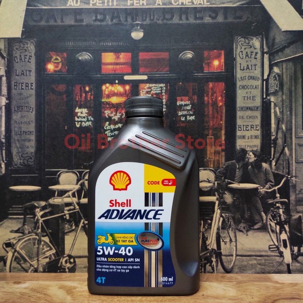 Nhớt Shell Advance Ultra 5w40