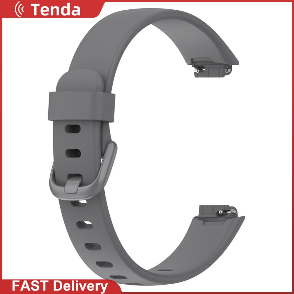 Soft Silicone Wrist Strap Band Metal Buckle Waterproof Watch Wrist Strap Band Replacement Sports Watch Wrist Strap Accessories for Fitbit Inspire 3