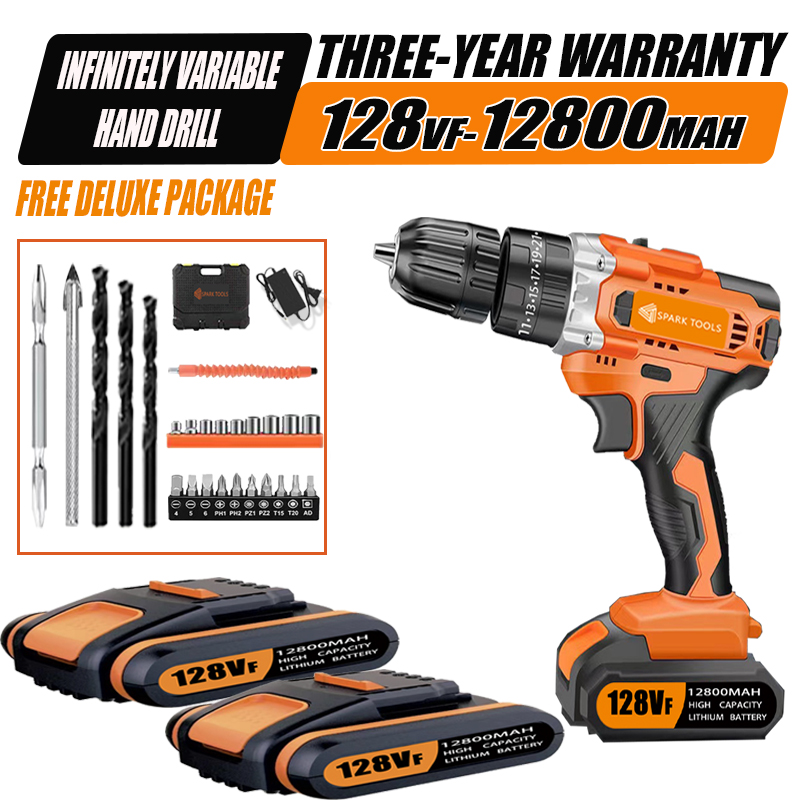 98VF latest version of cordless drill, stepless speed drill, lithium ...