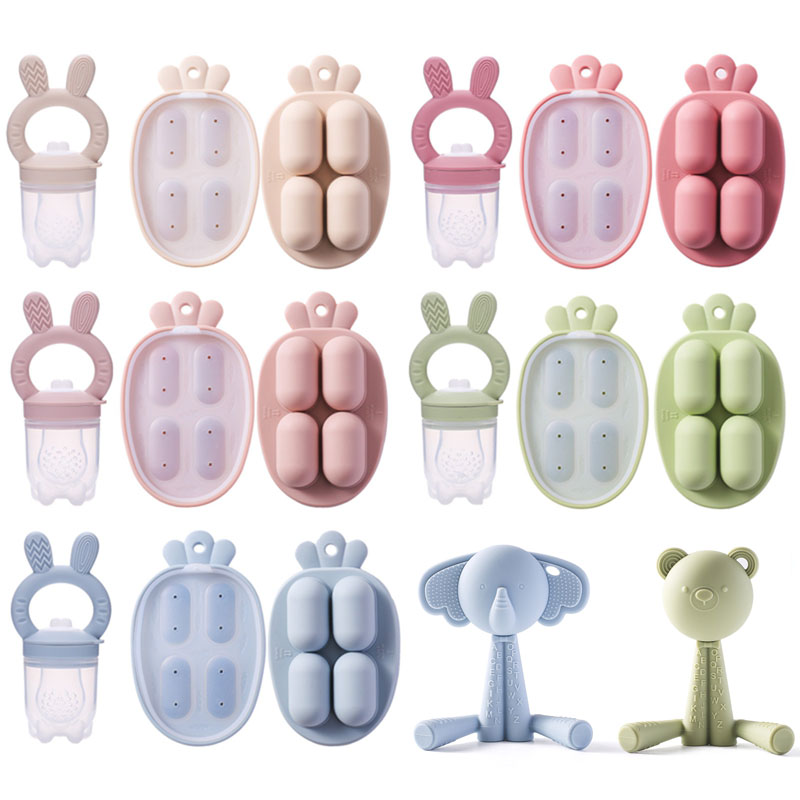 Dirty old man Fashion 2PCS Baby Fruit and Vegetable Teether BPA Free ...