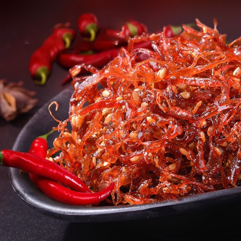 Khô Bò Sợi caʏ Tứ Xuyên - Ăn Vặt