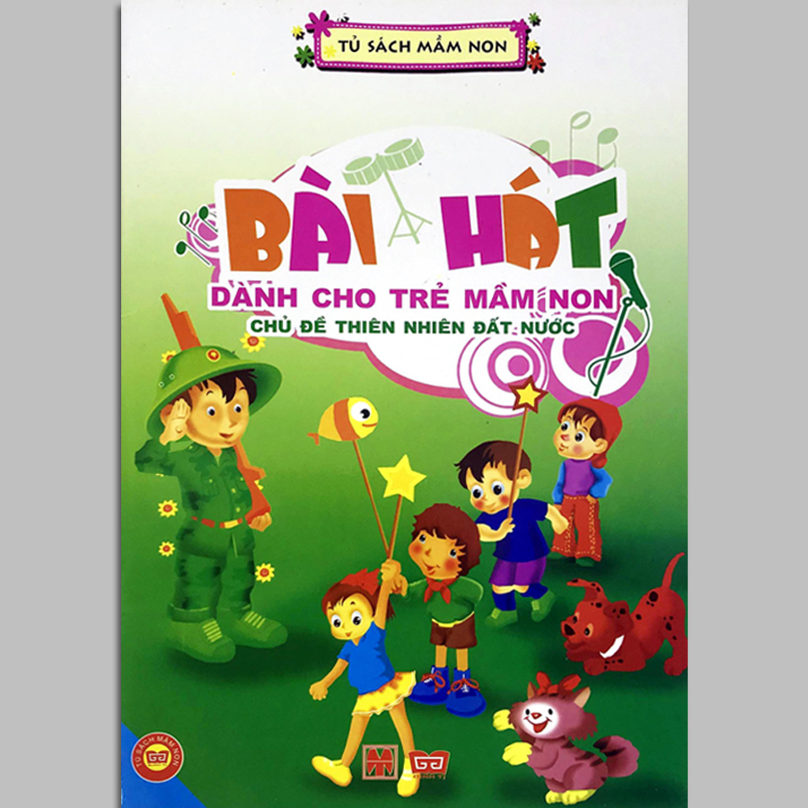 Sách Bài hát dành cho trẻ mầm non (Chủ đề: bản thân - Tập 2, bé chơi bé hát - Tập 2, thiên nhiên đất nước - Tập 2) - Lẻ tùy chọn