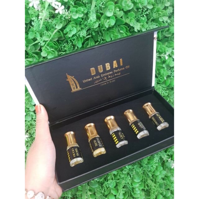 SET NƯỚC HOA DUU BIA 5 CHAI