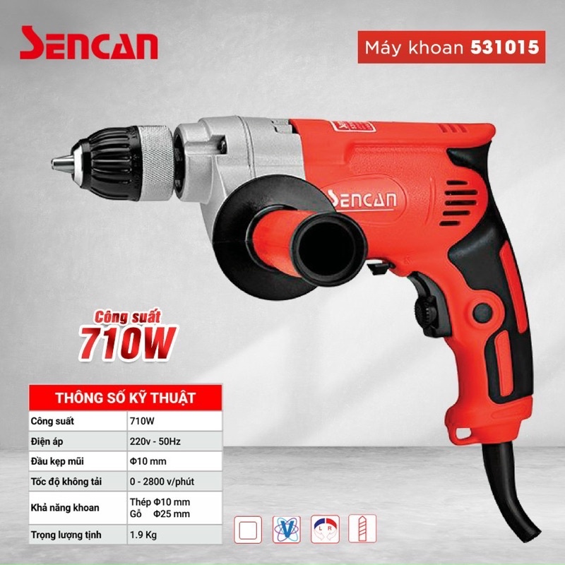 Máy Khoan SenCan 710w 531015