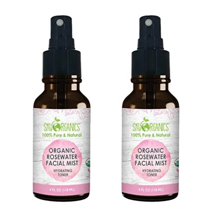 best organic rose water for face
