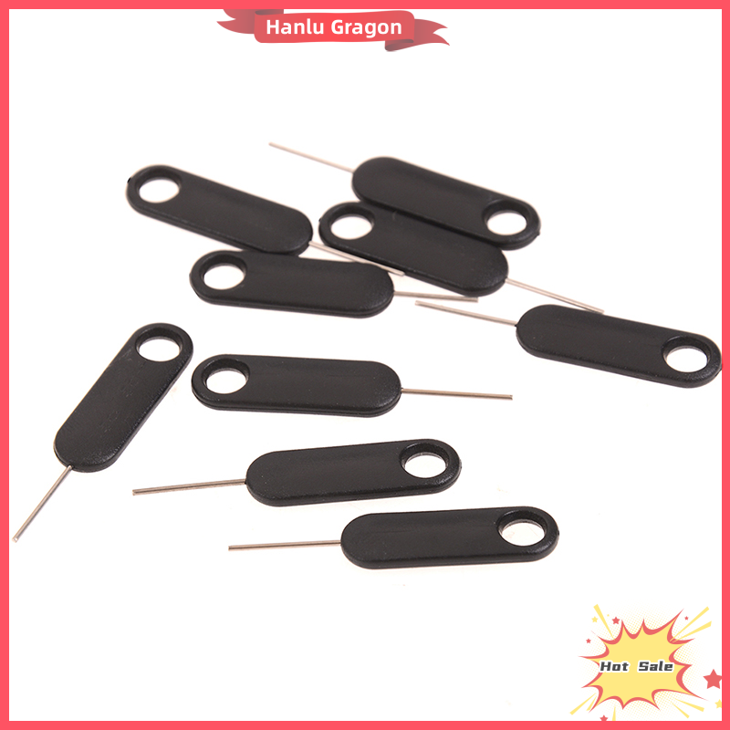 Hanlu 10 Pcs Sim card tray removal eject pin key tool