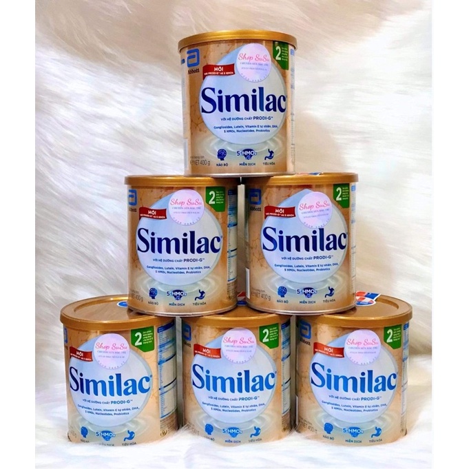 (MẪU MỚI) Sữa Similac IQ HMO số 2 cho bé 6-12 tháng 400g