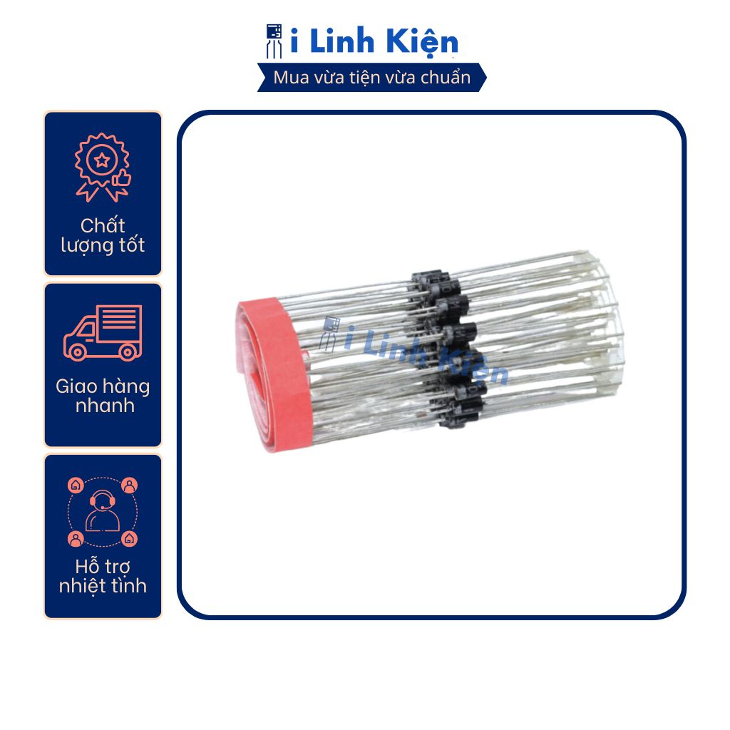 1N5819 Diode Schottky 1A 40V DO-41