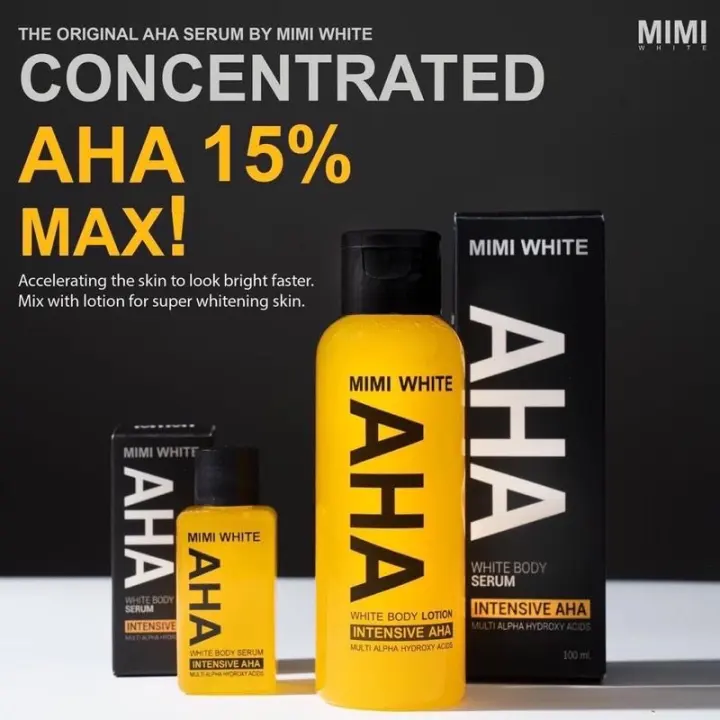 MIMI White Multi Alpha AHA White Body Serum