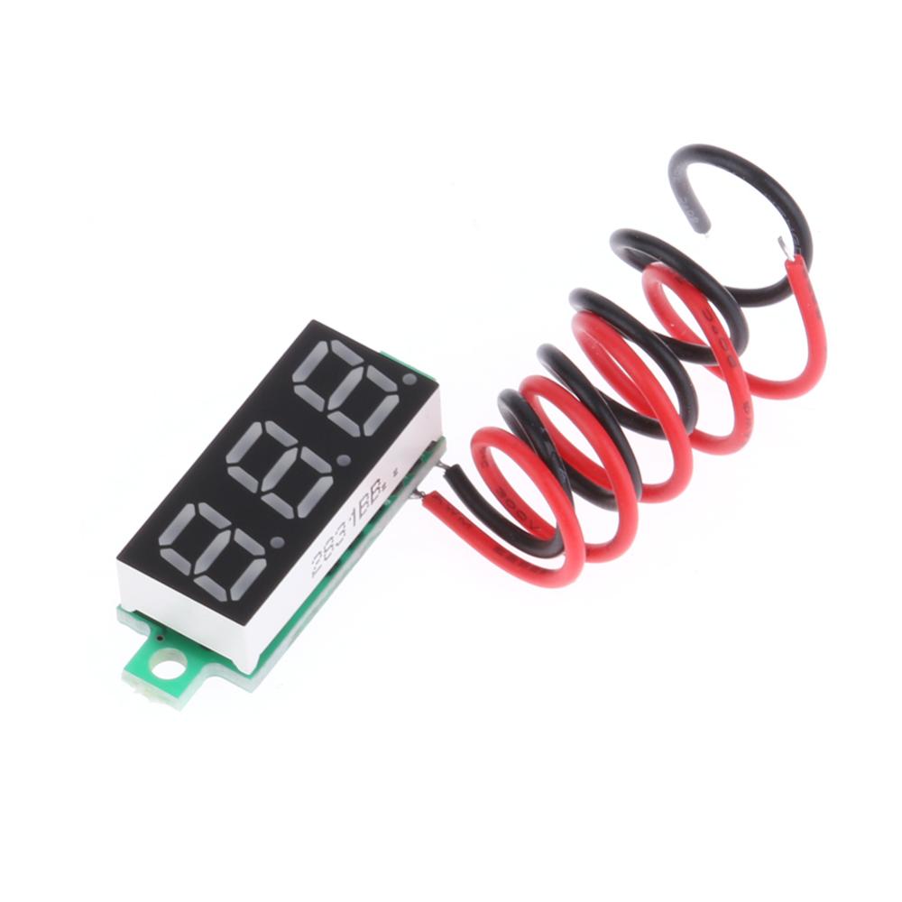 0.28inch mini digital voltmeter led display dc2.5-30v voltage tester panel